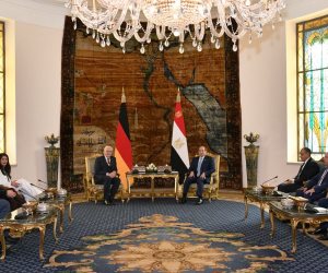 الرئيس السيسى ونظيره الألمانى: حل الدولتين السبيل الوحيد للسلام الدائم والاستقرار فى الشرق الأوسط الرئيس السيسى ونظيره الألمانى: حل الدولتين السبيل الوحيد للسلام الدائم والاستقرار فى الشرق الأوسط