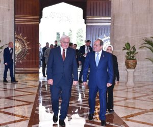رئيس ألمانيا: المتحف المصري الكبير إنجاز يعكس مكانة مصر بسجل الإنسانية