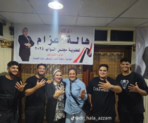 المرشحة هالة عزام تطرح برنامج انتخابى يلقى قبولاً بين أهالى الجمالية والموسكي وباب الشعرية ومنشأة ناصر