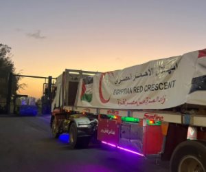 إطلاق قافلة زاد العزة الـ64 بحمولة 300 ألف سلة غذائية إلى غزة