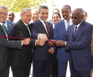 هشام عكاشة يفتتح "بنك مصر جيبوتي" لتعزيز تواجده في القارة الإفريقية