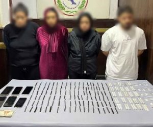 ضبط تشكيل عصابي يتاجر بالمواد المخدرة ويسهّل ممارسة الأعمال المنافية للآداب بالقاهرة