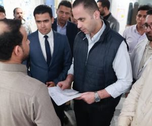 نائب وزير الصحة في جولة بمستشفى العلمين لمتابعة جودة الخدمات الطبية للمرضى (صور) 