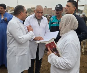 محافظ الجيزة: تحصين 83 ألفًا و700 رأس ماشية ضمن الحملة القومية للحفاظ على الثروة الحيوانية