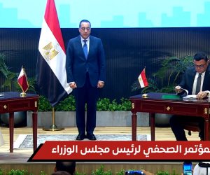 بث مباشر.. بدء مراسم توقيع شراكة استثمارية مصرية قطرية لتنمية علم الروم بمطروح