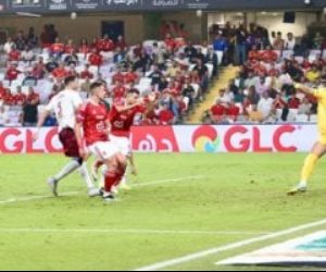 محاولات هجومية والأهلي يتقدم على سيراميكا 2_1 في السوبر المصري بعد مرور 60 دقيقة