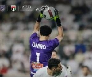 محمد عواد يتصدي لهجمة خطيرة لبيراميدز أمام الزمالك .. فيديو