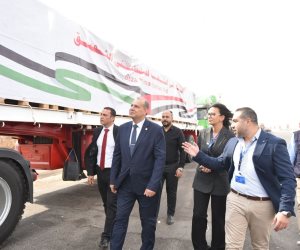 مصر تطلق القافلة الإغاثية رقم 14 إلى قطاع غزة لدعم الأشقاء الفلسطينيين