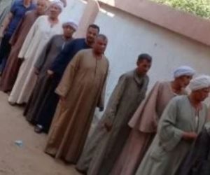 بالجلباب البلدي.. إقبال كبير على لجان التصويت بانتخابات مجلس النواب بقنا