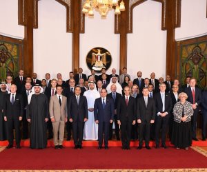 الرئيس السيسي يستقبل رؤساء 52 من كبريات الشركات في مجال صناعة التعهيد بقطاع الاتصالات 