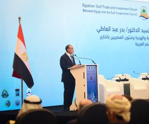 وزير الخارجية يشارك في افتتاح منتدى التجارة والاستثمار المصري - الخليجي بالقاهرة