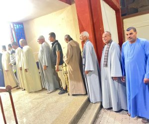 استمرار توافد الناخبين على لجان أسيوط خلال الفترة المسائية في اليوم الأول من التصويت
