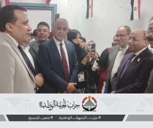 شعراوي وعماد حسين يتفقدان الحشد أمام لجان الاقتراع بالبحيرة قبل غلق باب التصويت  