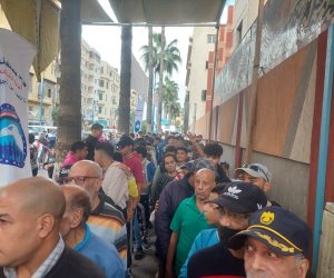  انتخابات النواب 2025.. زحام  بلجنة مدرسة قايتباي الإعدادية بالإسكندرية 