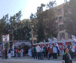 انتظام العملية الانتخابية في محافظة سوهاج وسط تواجد أمني لضمان سير العملية الانتخابية بسلاسة ويسر