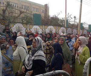 السيدات يتصدرن اللجان الانتخابية في بني سويف مع انطلاق التصويت