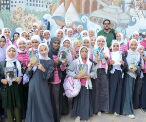 مجلة "نور" تحتفل بعشر سنوات من الإبداع مع أطفال معهد مدينة نصر النموذجي