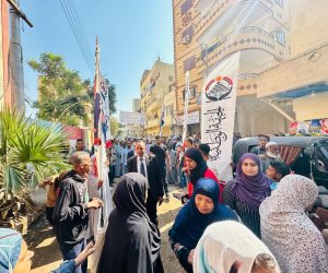 إقبال ملحوظ على لجان بني سويف دعمًا لمرشحي حزب الجبهة الوطنية في انتخابات النواب 2025