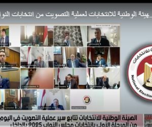 مراسلة إكسترا نيوز تنقل كواليس متابعة الهيئة الوطنية للانتخابات للتصويت