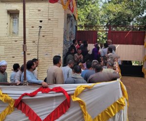 استمرار توافد الناخبين على اللجان في المنيا للتصويت في انتخابات مجلس النواب 