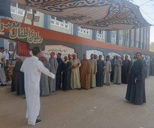 استمرار التصويت في انتخابات النواب بقنا ..وسط إقبال كبير للناخبين بالجلباب البلدي