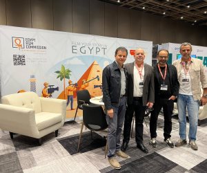 جناح لجنة مصر للأفلام يجذب اهتماماً عالمياً في السوق الأمريكية للأفلام في لوس أنجلوس (صور)