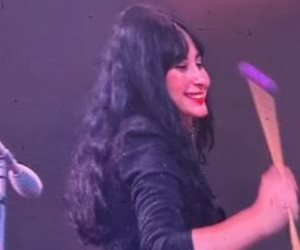 نسمة عبد العزيز تشارك الموسيقار عمر خيرت فى حفل مهرجان الفسطاط الشتوي