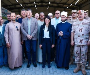 ▪︎وزراء التخطيط والتنمية الاقتصادية والتعاون الدولي والزراعة واستصلاح الأراضي والأوقاف يتفقدون "المركز الزراعي المتكامل" بسهل القاع