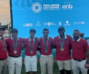 فضيتان لفراعنة الجولف فى البطولة العربية بالسعودية ..وعيسى يبهر الجميع فى الجولة الاخيرة 