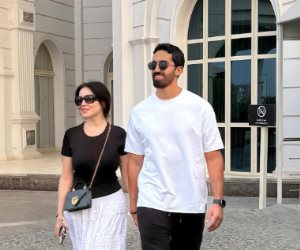 مي عز الدين وأحمد تيمور.. الصور الأولى من شهر العسل