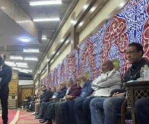 مجلس الأهلي يحضر عزاء محمد صبري فى مسجد الحامدية الشاذلية