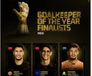 كاف يستبعد أحمد الشناوى من القائمة النهائية لأفضل حارس 2025