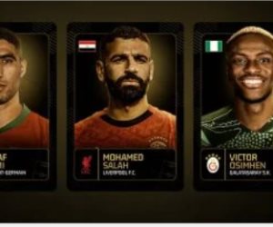 رسميًا.. محمد صلاح بالقائمة النهائية لجائزة أفضل لاعب فى أفريقيا