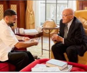 محمد صلاح لـ مجدى يعقوب: هذا اللقاء هفتخر به طول عمرى.. وأبويا كان مصدق فيا