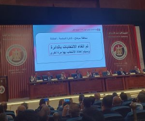 الهيئة الوطنية تعلن إلغاء الانتخابات فى 7 دوائر بسوهاج