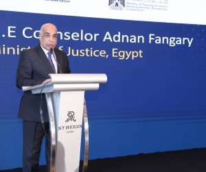  وزير العدل يشهد إطلاق فعالية ينظمها البنك الدولي بعنوان "الابتكار في العدالة في مصر "
