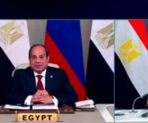 بوتين يهنئ الرئيس السيسى بعيد ميلاده خلال مراسم وضع هيكل الاحتواء بمفاعل الضبعة