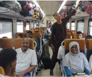 السكة الحديد: اليوم تسيير الرحلة 33 للأشقاء السودانيين ضمن مشروع "العودة الطوعية"،