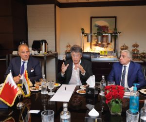  وزير الإعلام البحريني يبحث في زيارة للشركة المتحدة للخدمات الإعلامية سبل التعاون الإعلامي ويشيد بنجاح احتفالية المتحف المصري الكبير