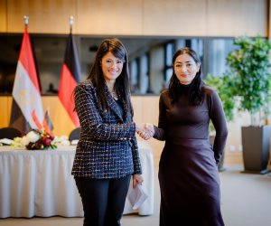  رانيا المشاط ونظيرتها الألمانية يناقشان استعدادات انعقاد مؤتمر إعادة إعمار غزة ويشيدان بالتنسيق المشترك بين مصر وألمانيا