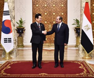 الرئيس السيسى يتطلع لزيادة استثمارات كوريا الجنوبية بمصر ويشيد بتجربتها التنموية