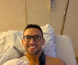 البطل الأولمبي أحمد الجندي يجري جراحة ناجحة في الكتف بألمانيا