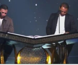 تحكيم دولة التلاوة يفاضل رضا محمد على منافسه المتسابق أحمد سيد رشاد