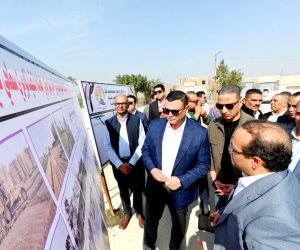 وزير الإسكان ومحافظ الفيوم يتفقدان مجمع محطات مياه الشرب بالعزب الجديدة ضمن "حياه كريمة"