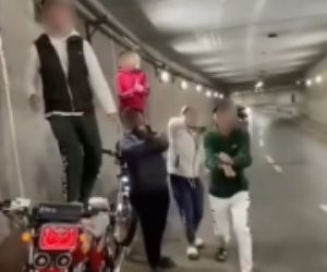 كشف ملابسات فيديو لرقص مجموعة من سائقي الدراجات النارية داخل نفق بالشرقية