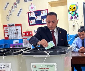 النائب د. فريدي البياضي يُدلي بصوته في انتخابات مجلس النواب ويدعو المواطنين للمشاركة الفعّالة