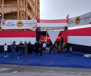 إقبال كثيف من الناخبين بلجنة مدرسة عماد الدين بالعريش