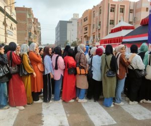 توافد الناخبين على لجان الانتخابات في الزقازيق.. والمرأة الشرقاوية تتصدر المشهد