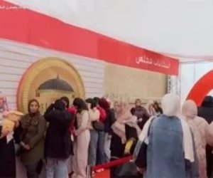 لجان حدائق القبة.. السيدات يتصدرن المشهد فى انتخابات مجلس النواب.. فيديو