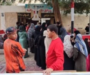 انتخابات النواب 2025.. استمرار توافد المواطنين على لجان حدائق حلوان